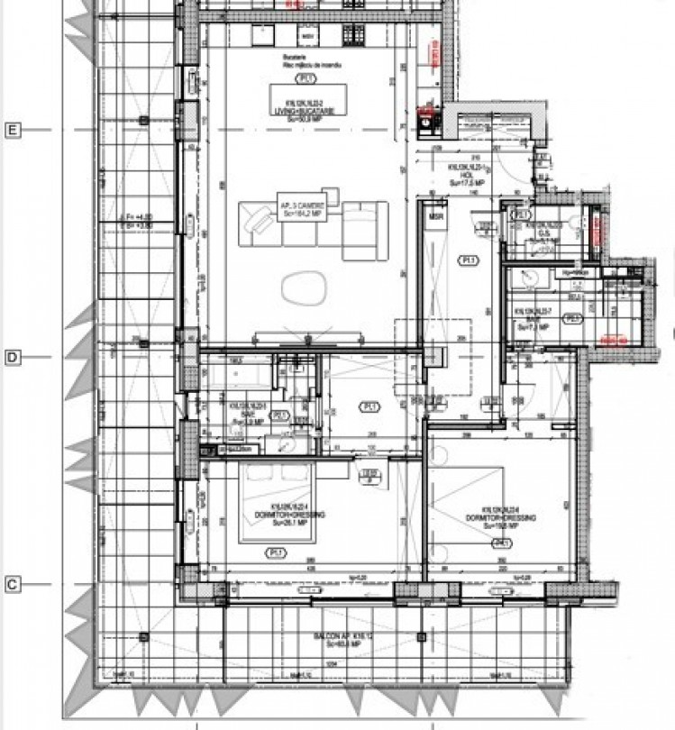 Apartament exclusivist de vanzare 3 camere zona Kiseleff, Bucuresti 164.2 mp