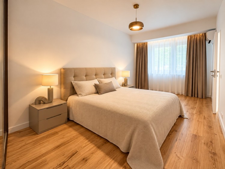 Apartament frumos si luminos cu gradina, 2 camere zona Nordului - Herastrau, Bucuresti