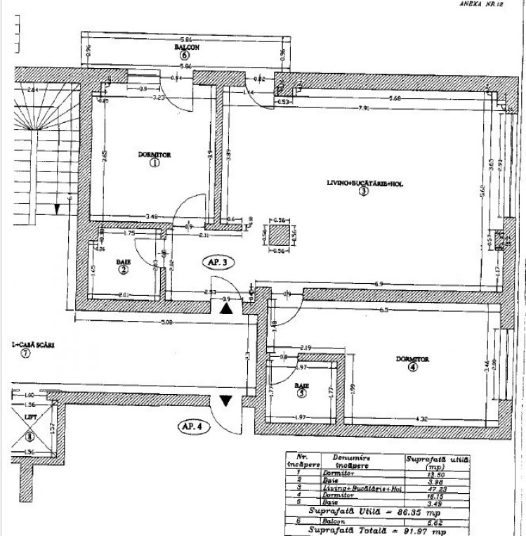 Apartament mare si frumos de închiriat 3 camere zona Iancu Nicolae – Lidl, Bucuresti