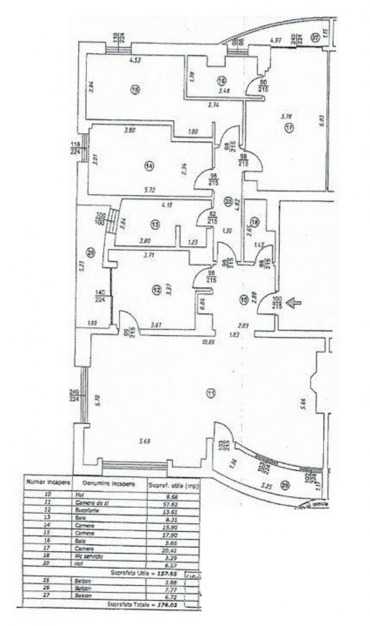 4 room beautiful apartment for sale Primaverii area, Bucharest