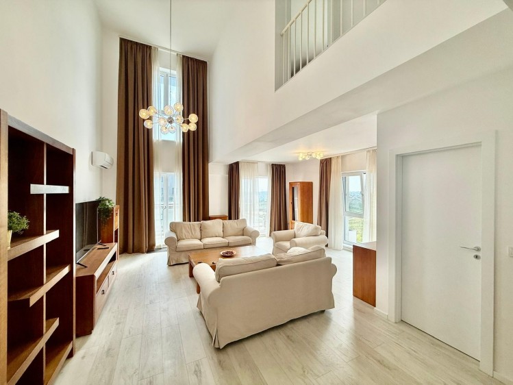 Apartament tip duplex de inchiriat 3 camere zona Aviatiei - Pipera, Bucuresti