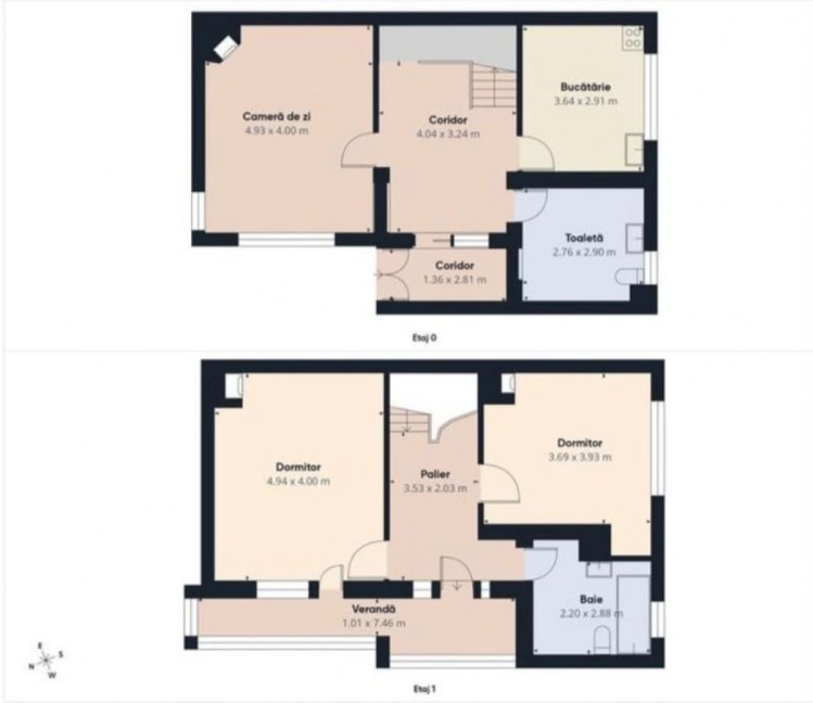 Casa de vanzare 3 camere cu spatiu comercial si curte zona Aviatiei, Bucuresti