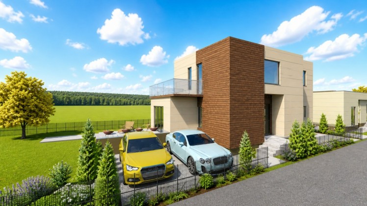 Casa de vanzare in complex rezidential de numai 5 unitati zona Snagov - Ghermanesti, judetul Ilfov