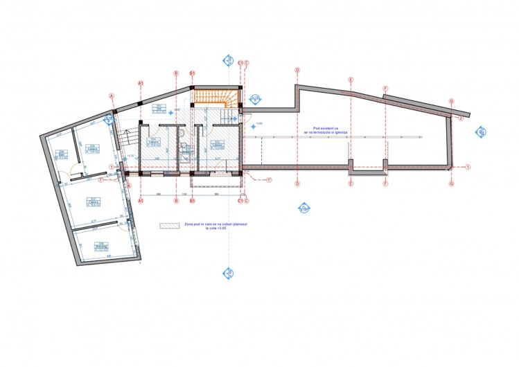 Casa de vanzare la rosu 8 camere zona Dacia - Eminescu, Bucuresti 420 mp