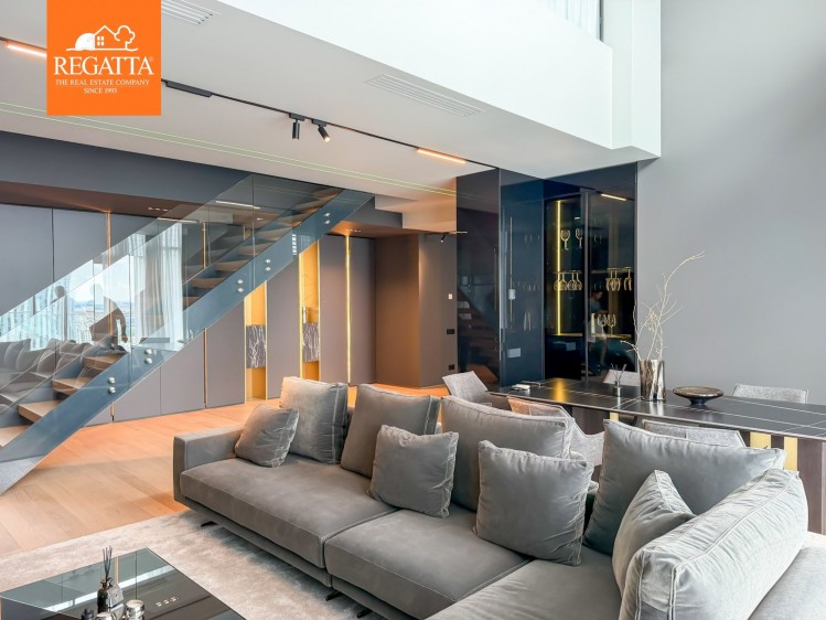 Duplex/ penthouse exclusivist de vanzare 4 camere zona Floreasca - Upsite, Bucuresti 211.7 mp