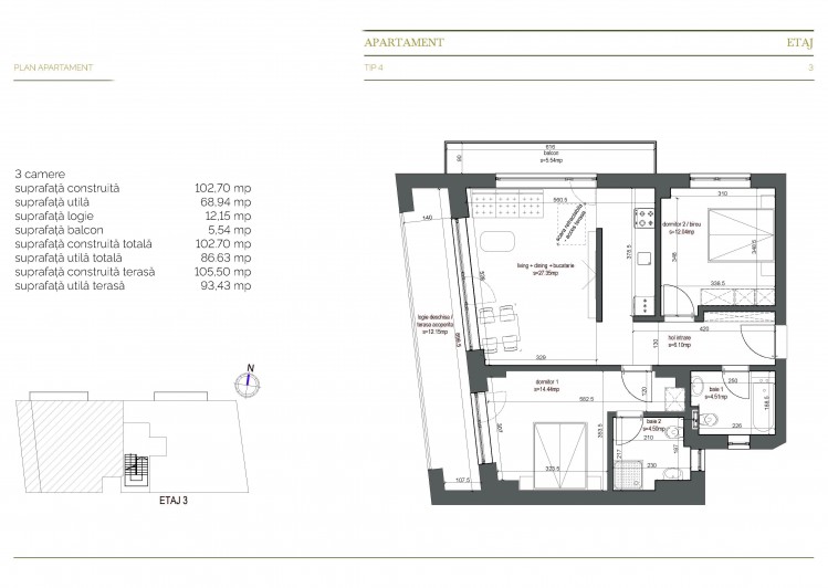 Imobil boutique de vanzare pretabil rezidential, birouri, clinica medicala, aparthotel Piata Victoriei, Bucuresti