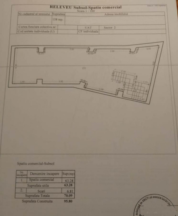 Imobil comercial de vanzare Ultracentral - Eminescu, Bucuresti 439.58 mp