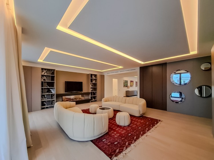 Fully furnished 5-room penthouse for rent with SPA and Gym &ndash; Kiseleff area, Bucharest