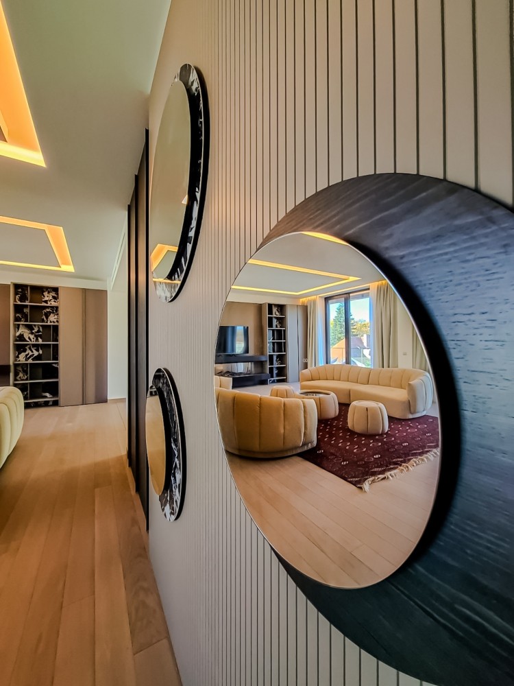 Fully furnished 5-room penthouse for rent with SPA and Gym &ndash; Kiseleff area, Bucharest