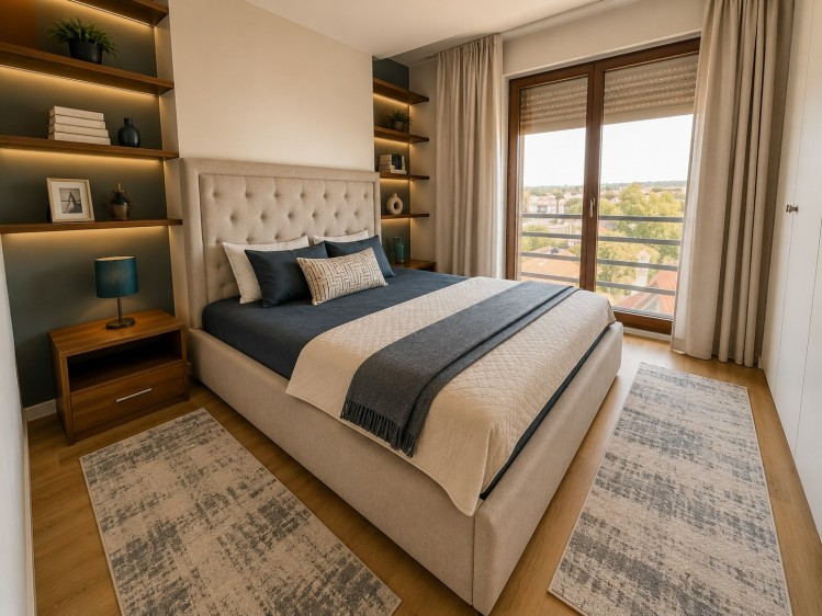 Penthouse exclusivist cu 2 camere, terasa panoramica de 109 mp zona Iancu Nicolae - Pipera
