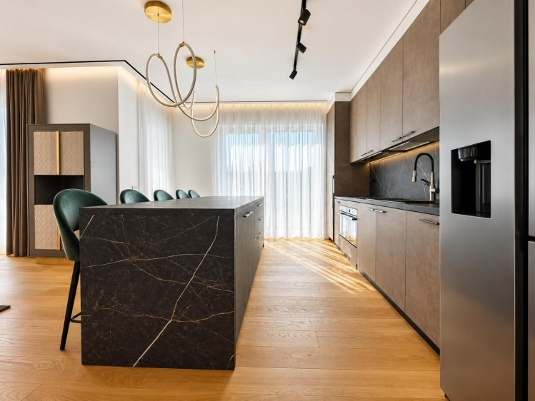 Exquisite penthouse for rent Jandarmeriei area, 213 sqm + 165 sqm terrace, 3 parking plots, Bucharest