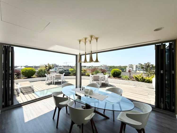 Penthouse for sale duplex type 3 rooms Nordului road - Herastrau, Bucharest 468 sqm