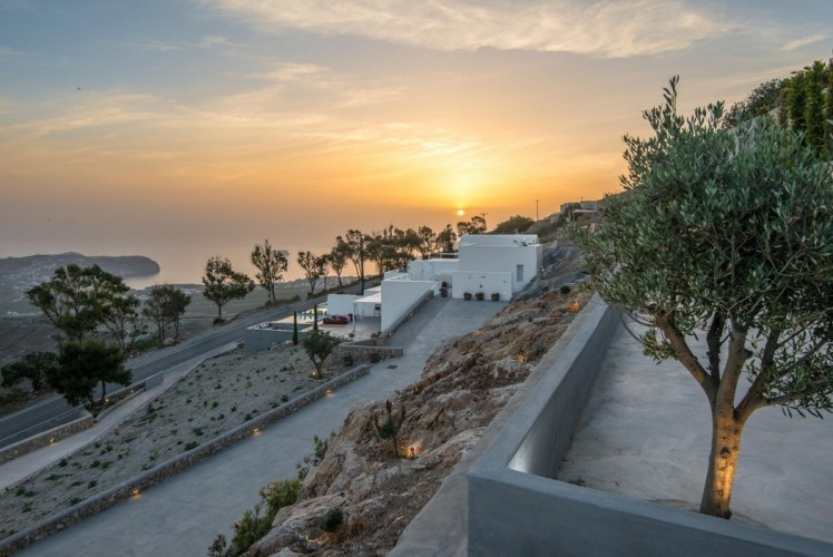 Proprietate exclusivista de vanzare in Santorini pe litoralul Marii Egee, Grecia 415 mp