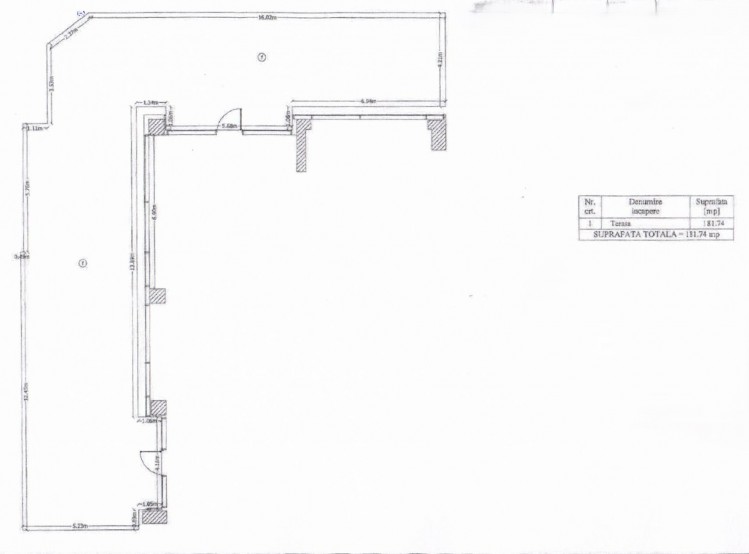 Spatiu comercial cu terase de inchiriat zona Calea Floreasca, Bucuresti 291.33 mp