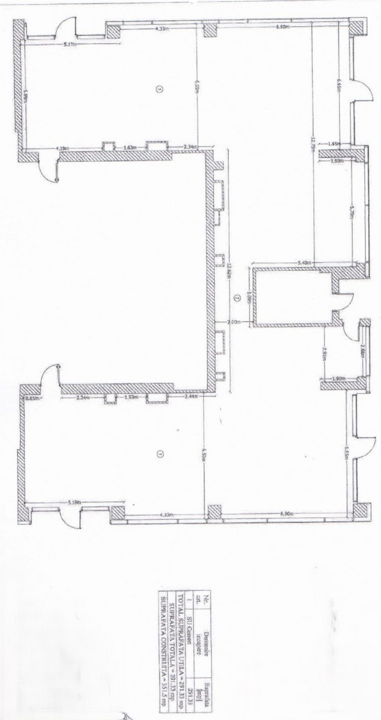 Spatiu comercial cu terase de inchiriat zona Calea Floreasca, Bucuresti 291.33 mp