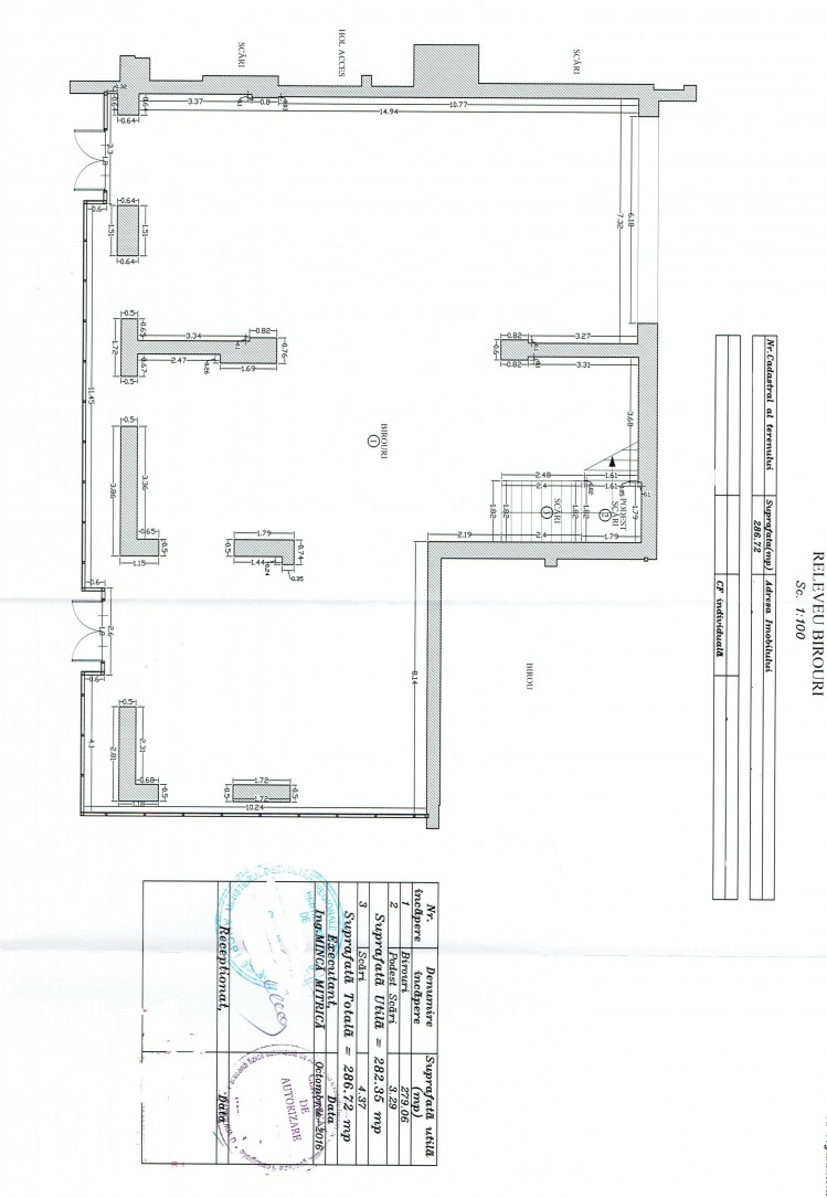 Spatiu comercial de vanzare zona Academiei - Trafic Greu, Bucuresti 533.68 mp