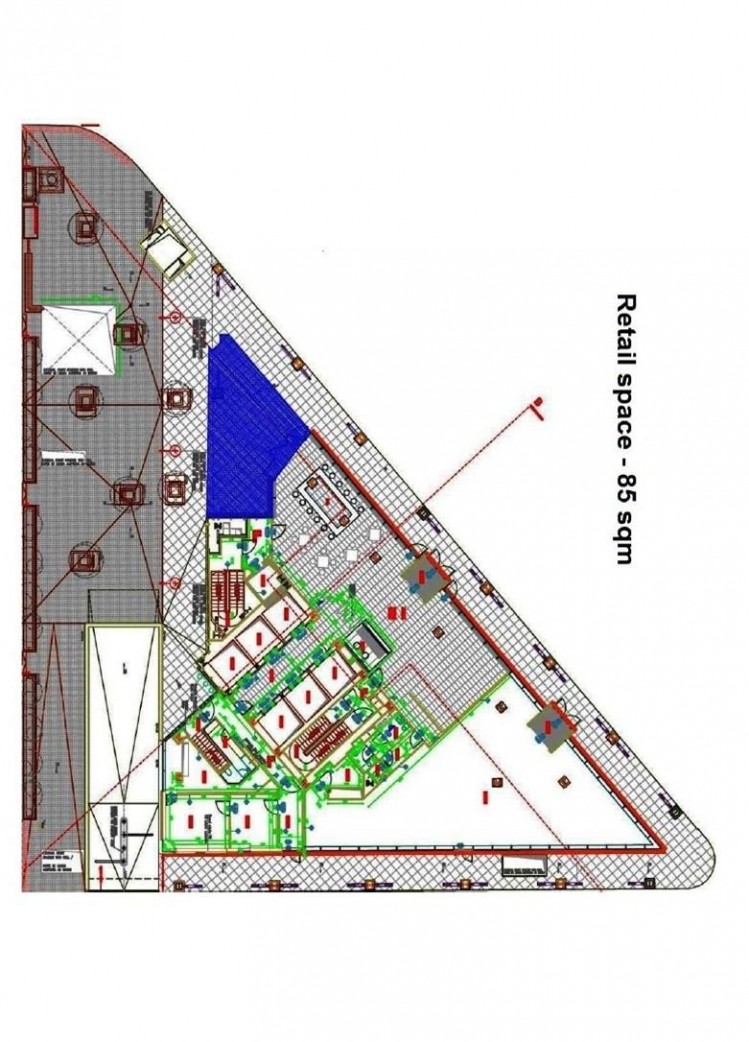 Spatiu comercial de inchiriat zona Barbu Vacarescu, Bucuresti 250 mp