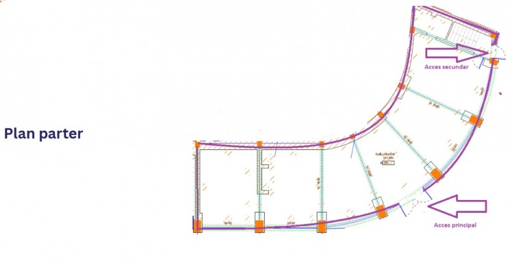 Commercial space for rent Magheru Boulevard area, Bucharest