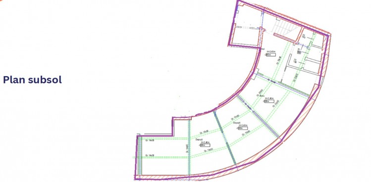 Commercial space for rent Magheru Boulevard area, Bucharest