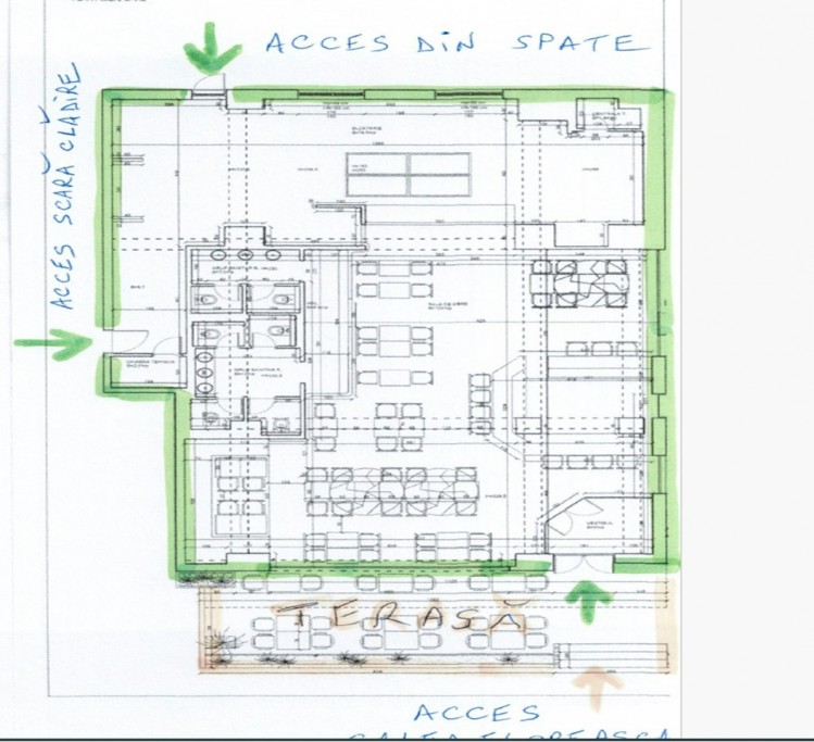 Spatiu comercial de inchiriat zona Calea Floreasca, Bucuresti 260 mp