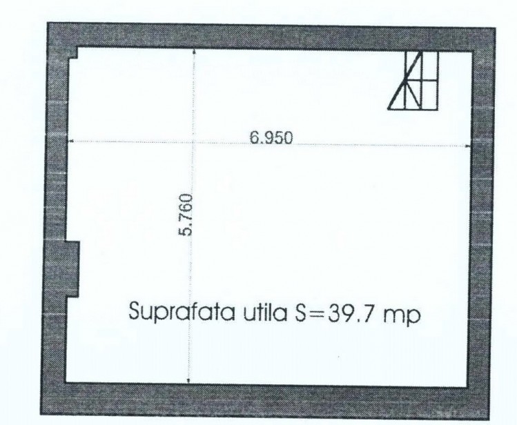 Commercial space for rent Calea Mosilor area, Bucharest 307 sqm