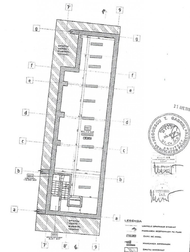 Commercial space for rent Universitate area, Bucharest