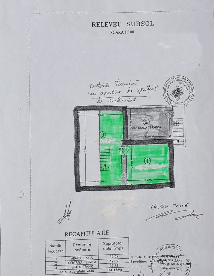 Commercial space for sale Aviatiei area, Bucharest