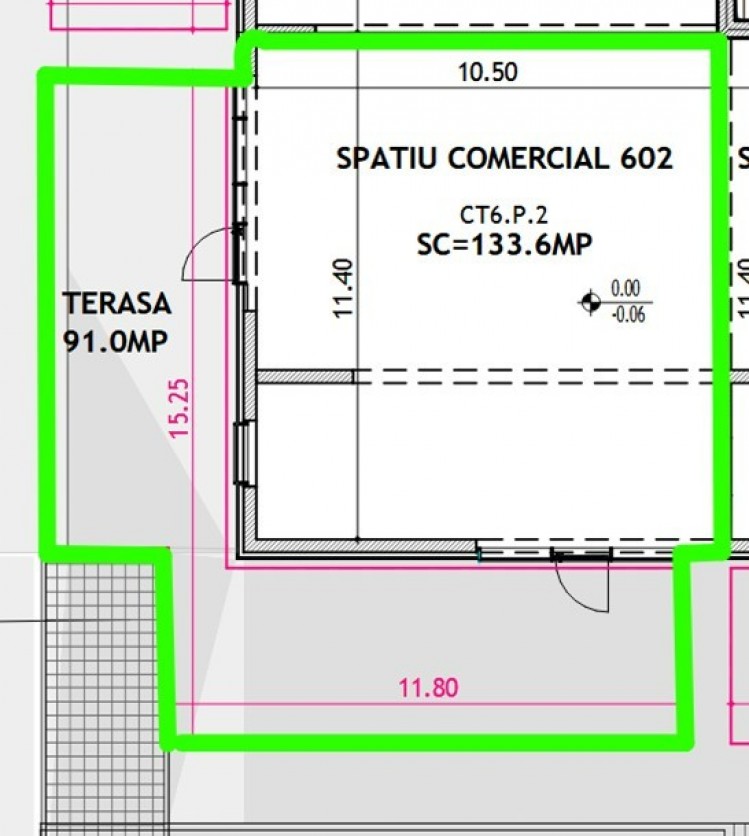 Spatiu comercial de vanzare zona Cotroceni, Bucuresti 224.6 mp