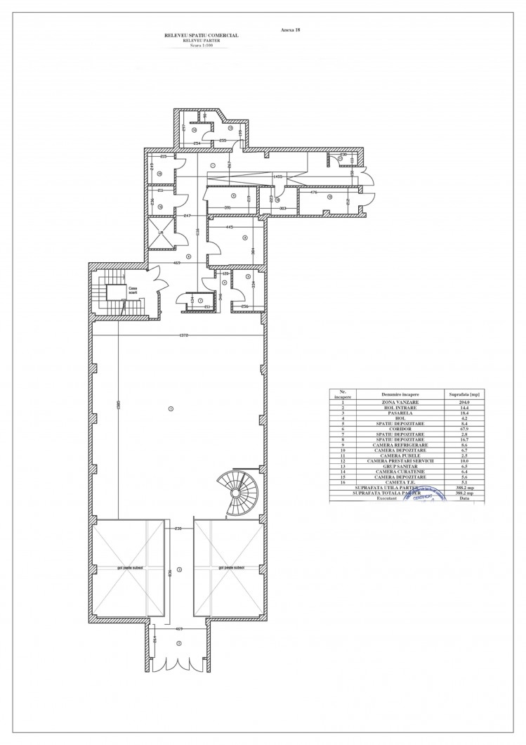 Spatiu comercial de vanzare zona Ion Mihalache Bucuresti 1.112 mp