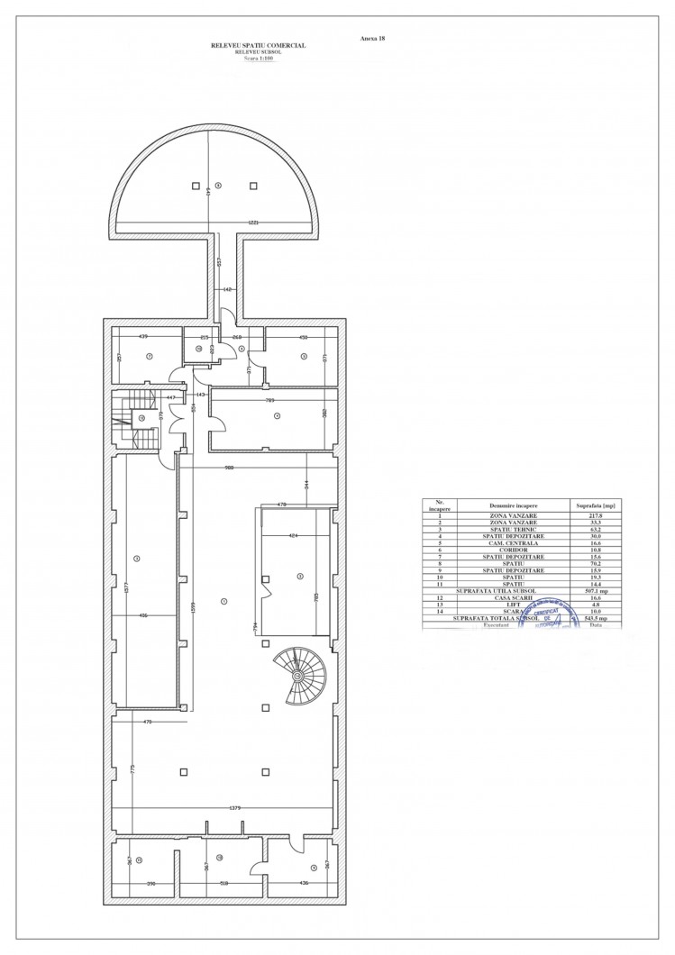 Spatiu comercial de vanzare zona Ion Mihalache Bucuresti 1.112 mp