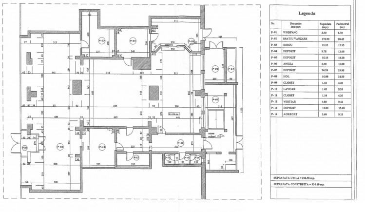 Spatiu comercial de vanzare zona Pantelimon, Bucuresti 368.9 mp
