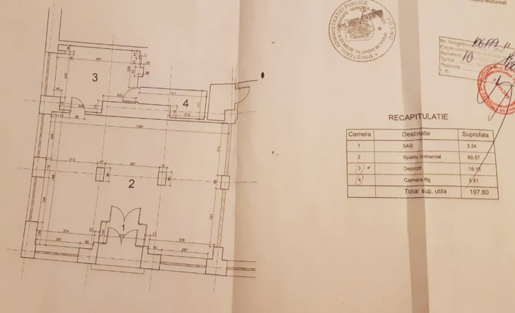 Commercial space for rent Ultracentral area - Cismigiu Park, Bucharest