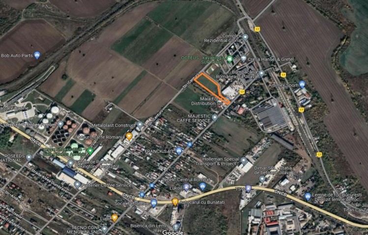 Teren de vanzare localitatea Jilava, judetul Ilfov 8.300 mp