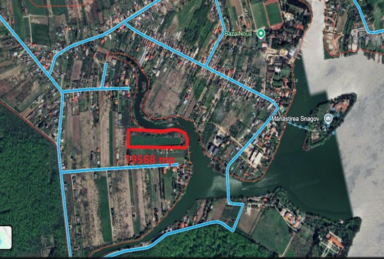 Teren de vanzare pretabil rezidential/ comercial Silistea Snagovului, judetul Ilfov