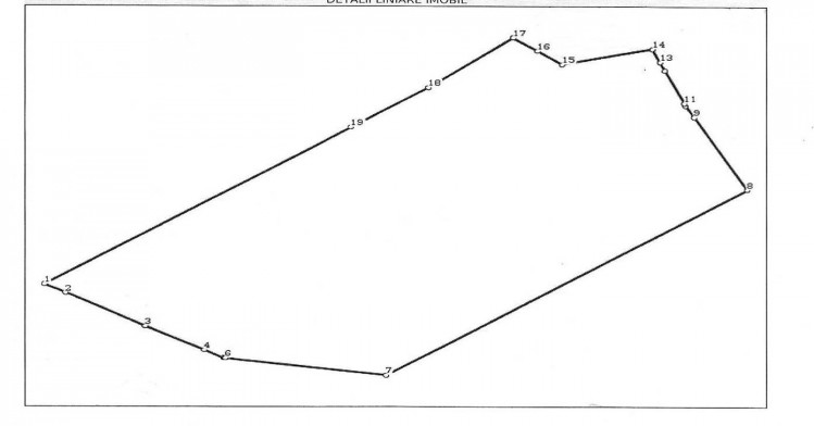 Land plot for sale Chitila area, Ilfov county 33.656 sqm