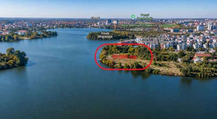 Teren de vanzare zona Sisesti Lac - Petre Aurelian, Bucuresti 9.935 mp