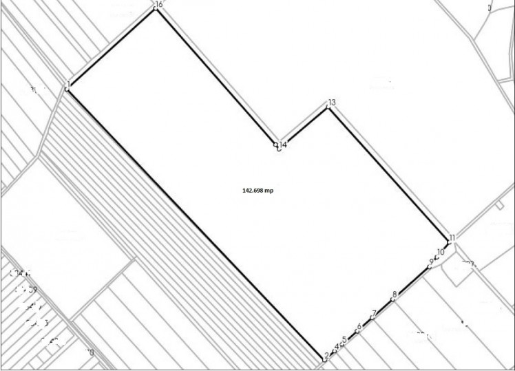 Teren industrial de vanzare comuna Lilieci, judetul Ialomita 330.000 mp