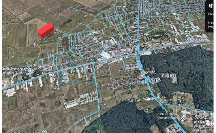 Buildable residential land plot for sale, Otopeni, Ilfov County &ndash; 41,549 sq m