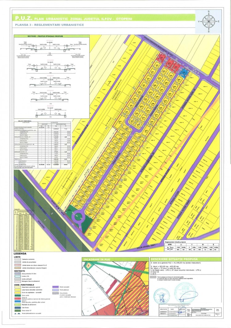 Buildable residential land plot for sale, Otopeni, Ilfov County &ndash; 41,549 sq m