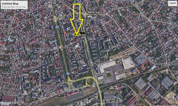 Land plot for sale Ploiesti - City Center, Prahova county 2,240 sqm