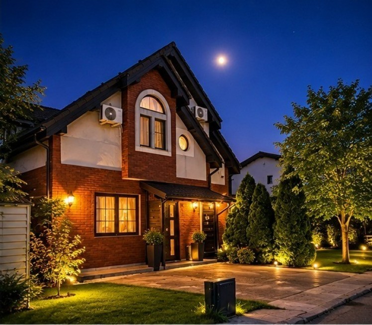 Vila intima, cartier privat, 4 camere zona Corbeanca judetul Ilfov 132 mp