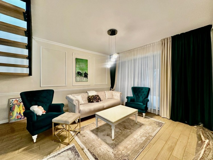 Fully furnished and equiped villa for rent 5 room Pipera area, Bucharest