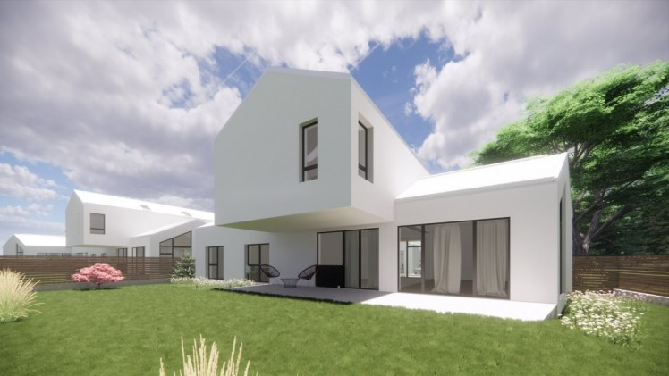 Vila moderna 5 camere intr-un complex exclusivist, intre padure si lac, Laguna Albastra, judetul Ilfov