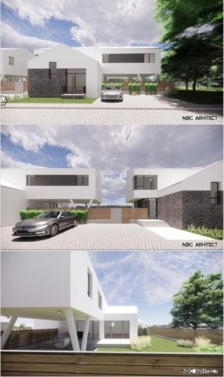 Vila moderna 5 camere intr-un complex exclusivist, intre padure si lac, Laguna Albastra, judetul Ilfov