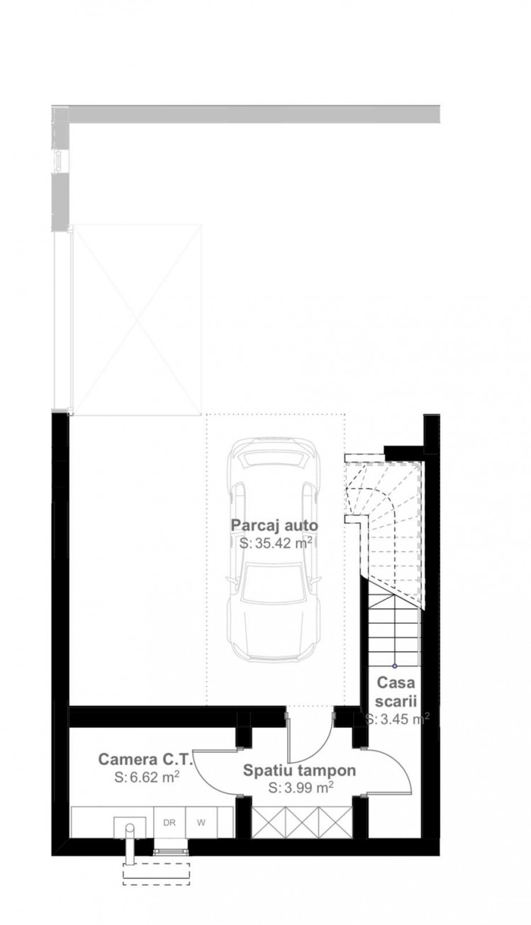 Vila noua de inchiriat 5 camere zona Pipera, Bucuresti 331 mp