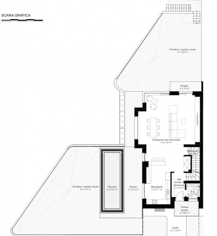 Vila noua de inchiriat 5 camere zona Pipera, Bucuresti 331 mp