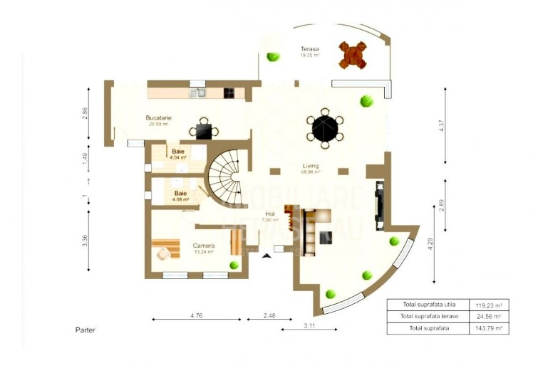 Special villa for sale 7 rooms, cinema and gym Herastrau - Nordului area, Bucharest