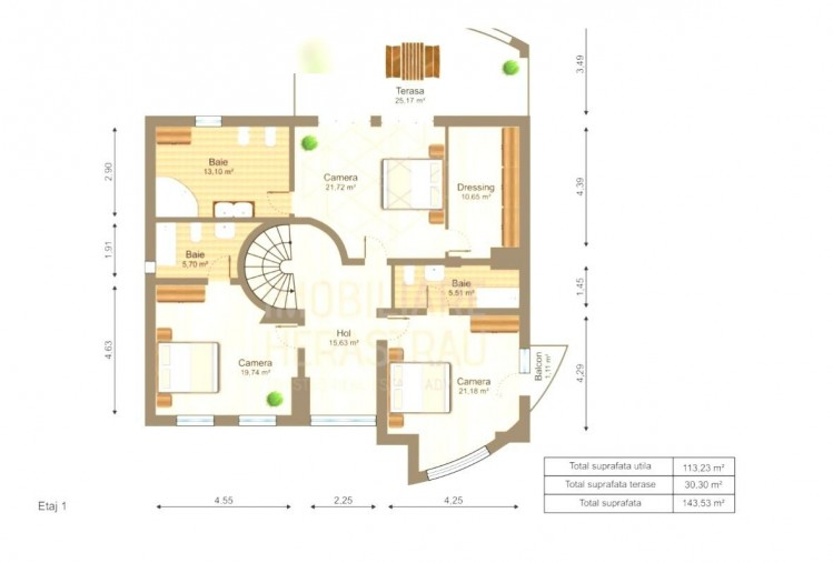 Special villa for sale 7 rooms, cinema and gym Herastrau - Nordului area, Bucharest