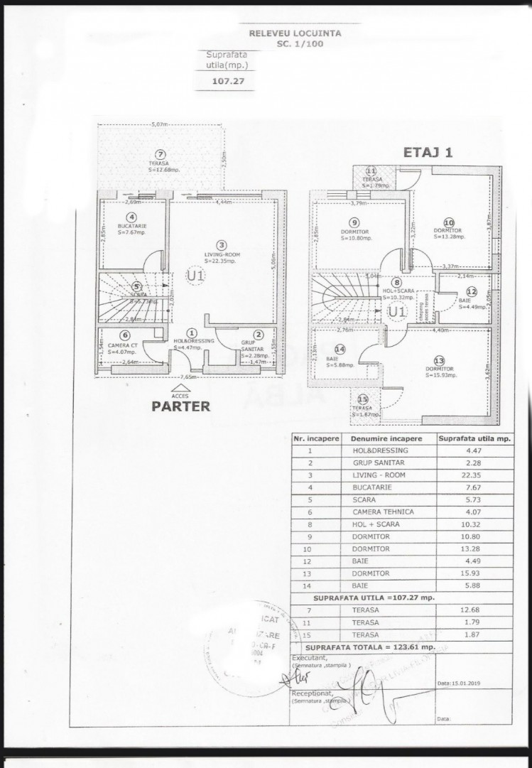 Semi-detached villa for sale fully furnished and equipped 4 rooms Corbeanca area, Ilfov county